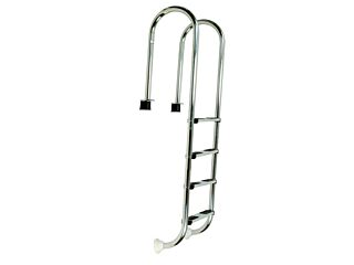 Stainless Steel Muro (Slim) Ladder with 4 steps, AISI 316