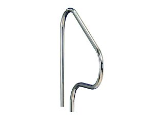 Stainless Steel Handle 780mm with Case and Rosette AISI 316 - 1pc