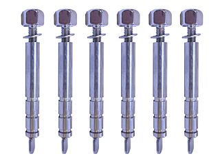Accessories - Set of 6 chemical anchors for fastening