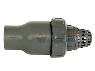 Tvarovka - Cone back valve 63 mm with sieve