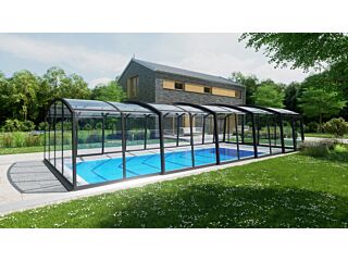 High Swimming Pool Enclosure Casablanca