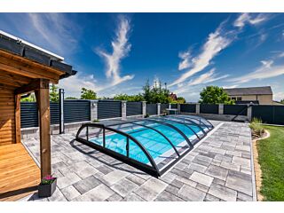 Swimming Pool Enclosure Dallas Clear A 4,07х6,46х0,82m