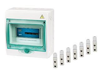 Electric water level control in the accumulator tank + 7x probe (in the switchboard)