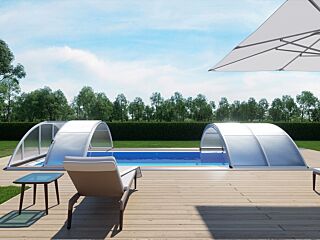 Swimming Pool Enclosure Klasik C 5,7х10,7х1,55m