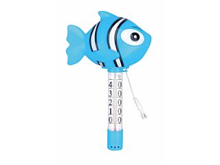 Floating Thermometer with Animals -- Blue Nemo