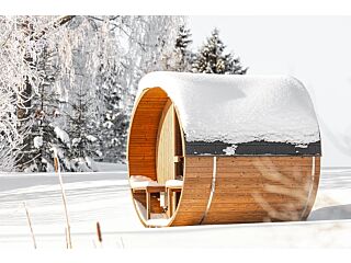 Barell sauna with terrace RT-225