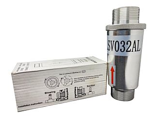 Pressure relief valve for air compressor 1 1/4 - 2"