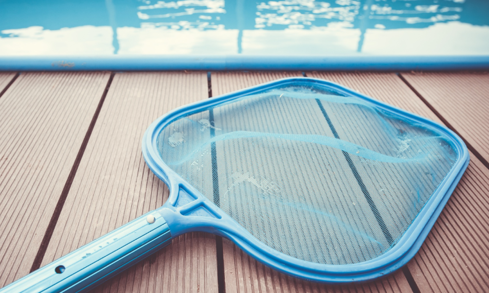 When to backwash the pool cleaner?